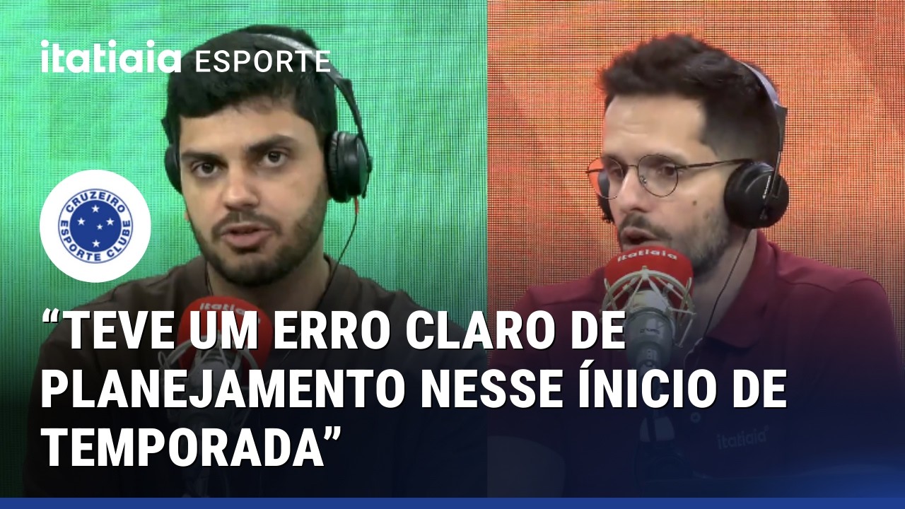 COMENTARISTAS CRITICAM PLANEJAMENTO DO CRUZEIRO PARA A TEMPORADA 2026
