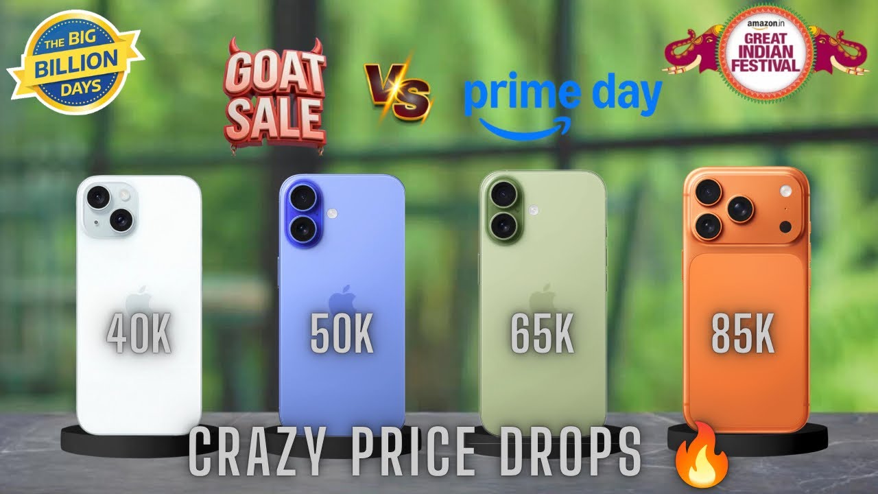 All iPhones Price🔥 Flipkart BBD Sale 2026✅ & Amazon GIF Sale 2026