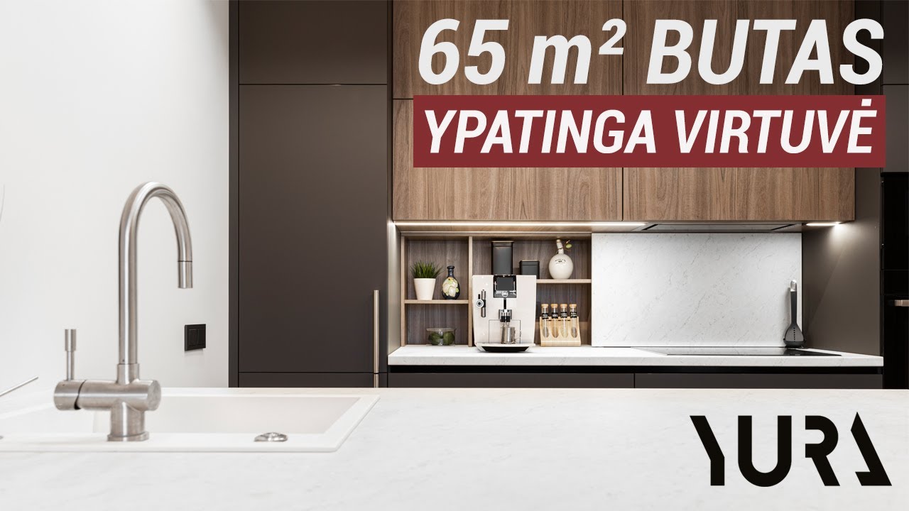 65 m&sup2; Buto dizainas Vilniuje