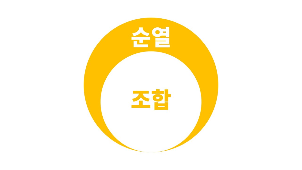 수능 끝나도 안 까먹는 순열 조합 개념