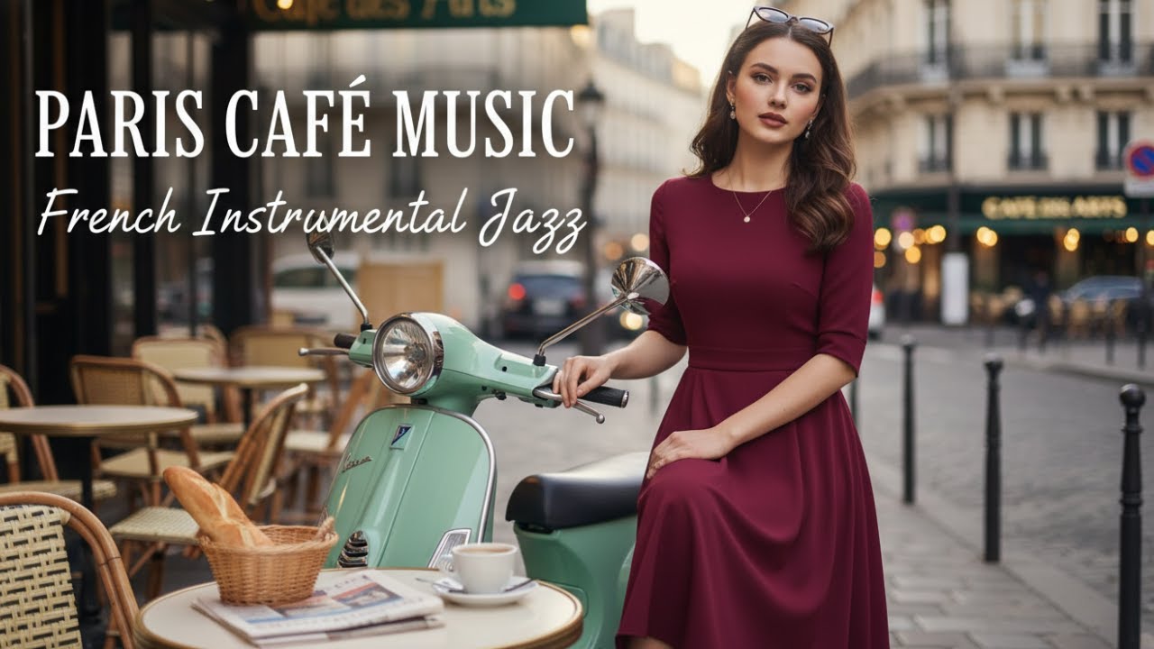 Paris Morning Bakery 🥐 French Instrumental Jazz Playlist | Cozy Café Ambience