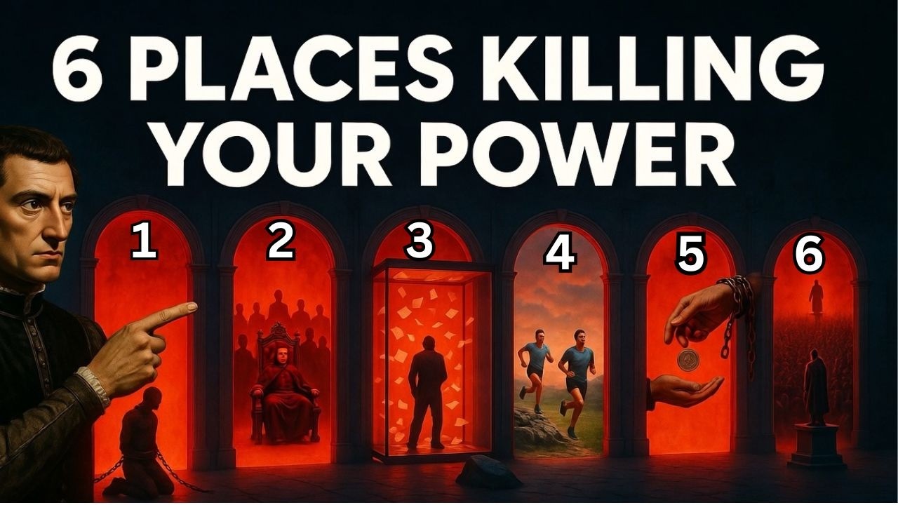 6 Places That Will Destroy Your Power — Machiavelli’s Warning