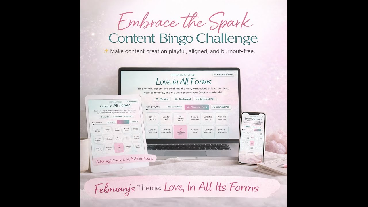 How to Turn Everyday Moments Into Content | February Content Bingo Challenge | EmpowerHER Wave