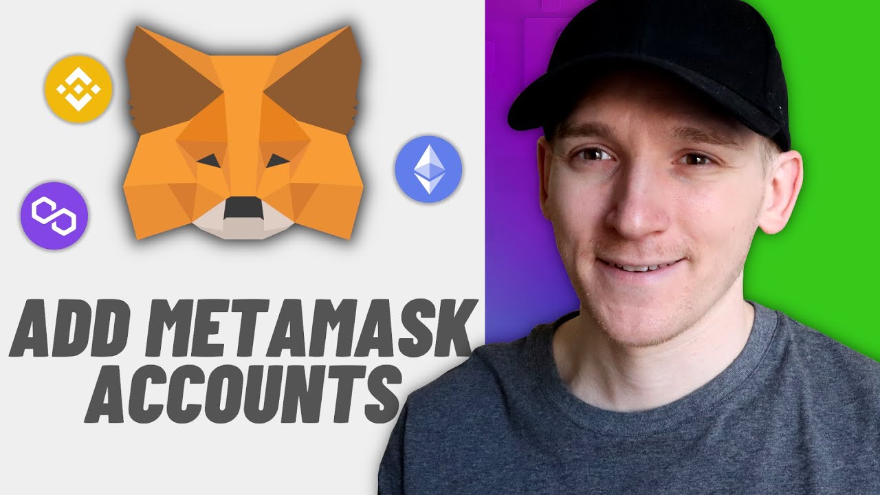 Как создать новые учетные записи MetaMask (несколько учетных записей, один и тот же кошелек)