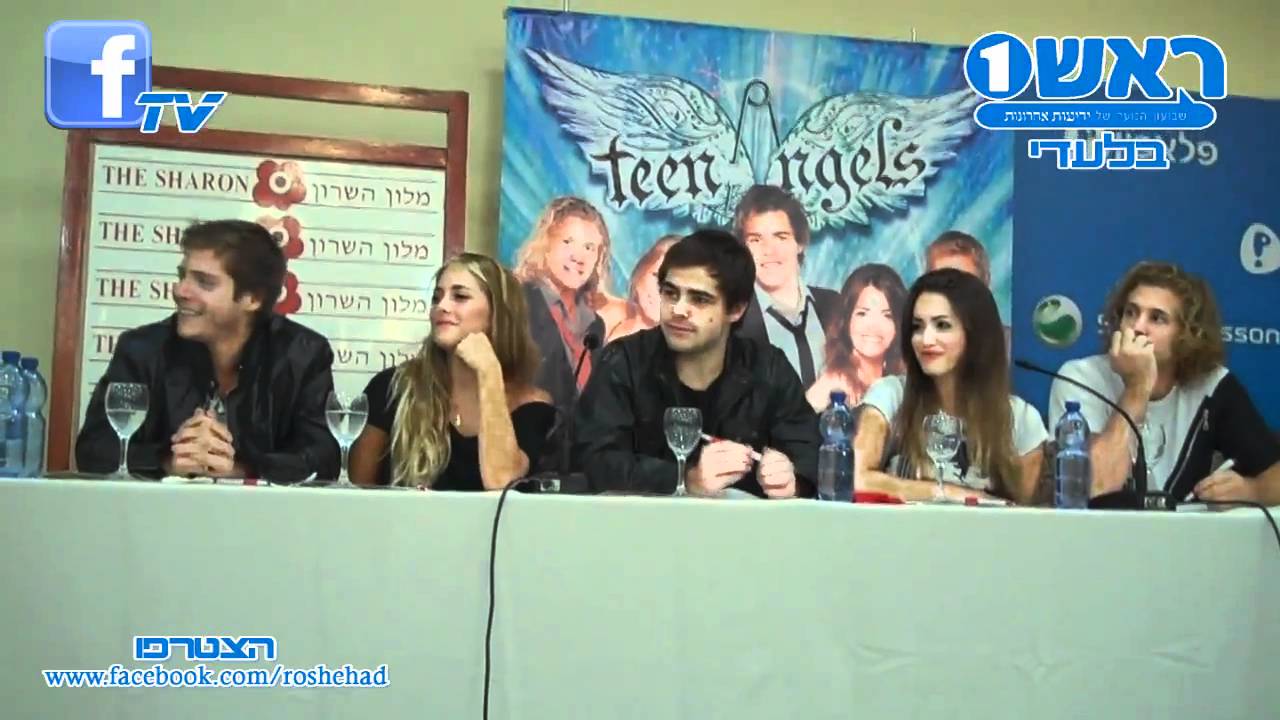 TeenAngels previo a la conferencia de prensa
