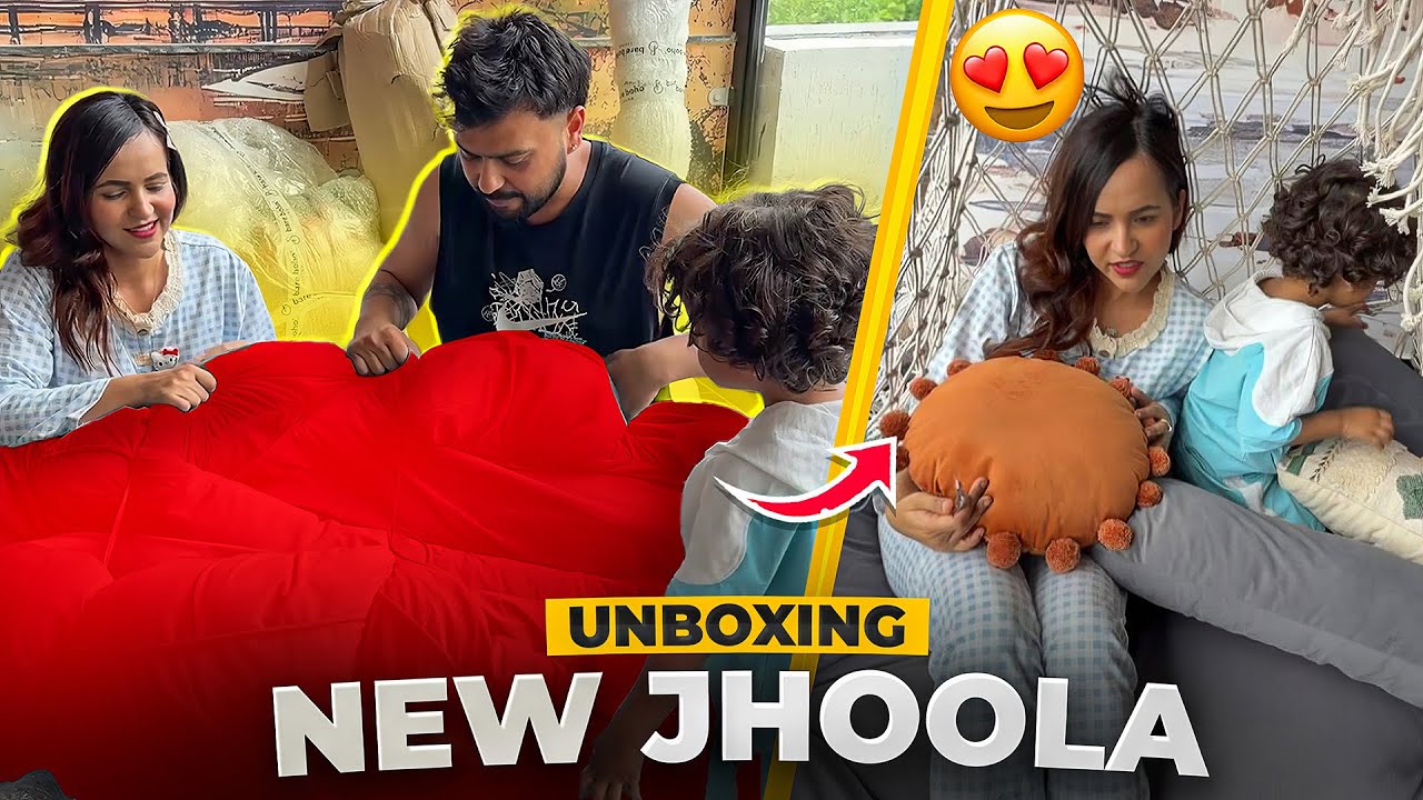 New House me New Jhoola Laga dia😍