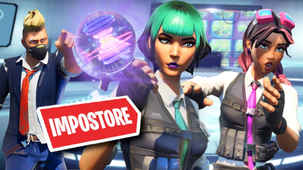 DOPPIARE LE SKIN DI FORTNITE IMPOSTORI IN TEMPO REALE 🎤 Pazzox
