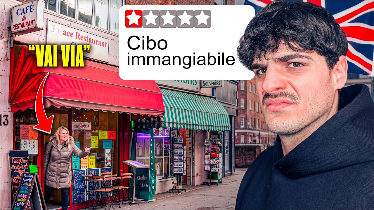 CACCIATO dal PEGGIOR RISTORANTE di LONDRA