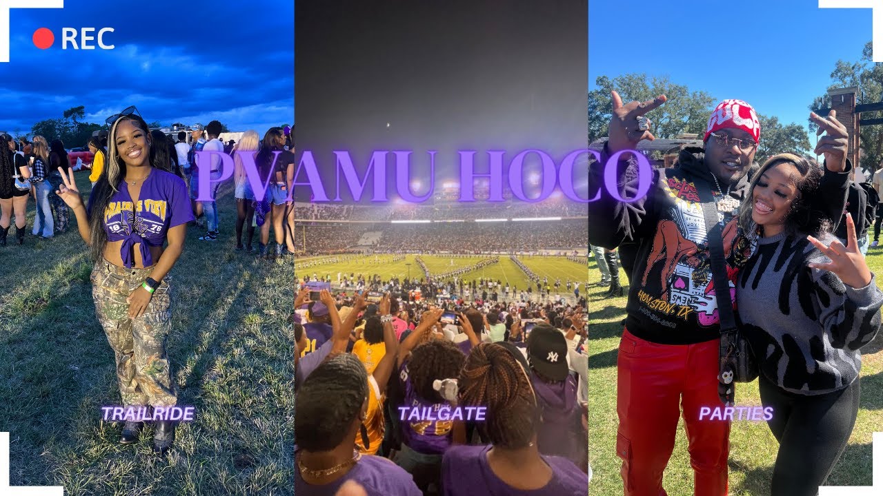 HBCU vlog : PVAMU homecoming 2023, GRWM, parties, tailgating, girls night!!