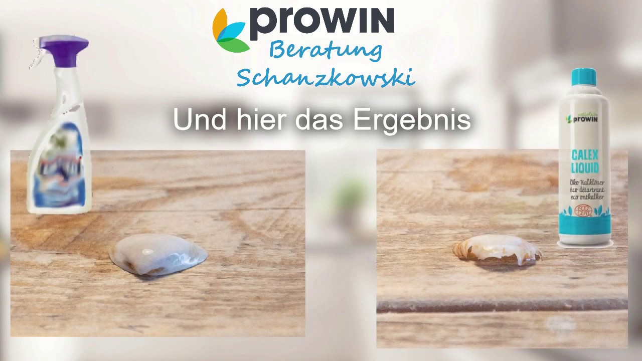 Der CALEX Liquid Kalkreiniger von Prowin im Härtetest. Unser CALEX Liquid