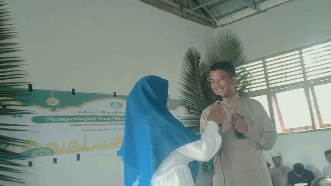 Peringatan Isra' Mi'raj di MA Al Ikhlas.... 