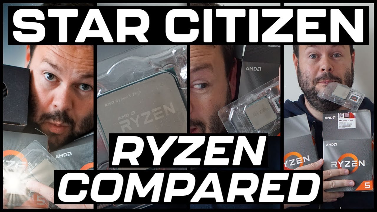 Star Citizen: 5600X vs 3600 vs 2600 vs 1600 Ryzen CPU