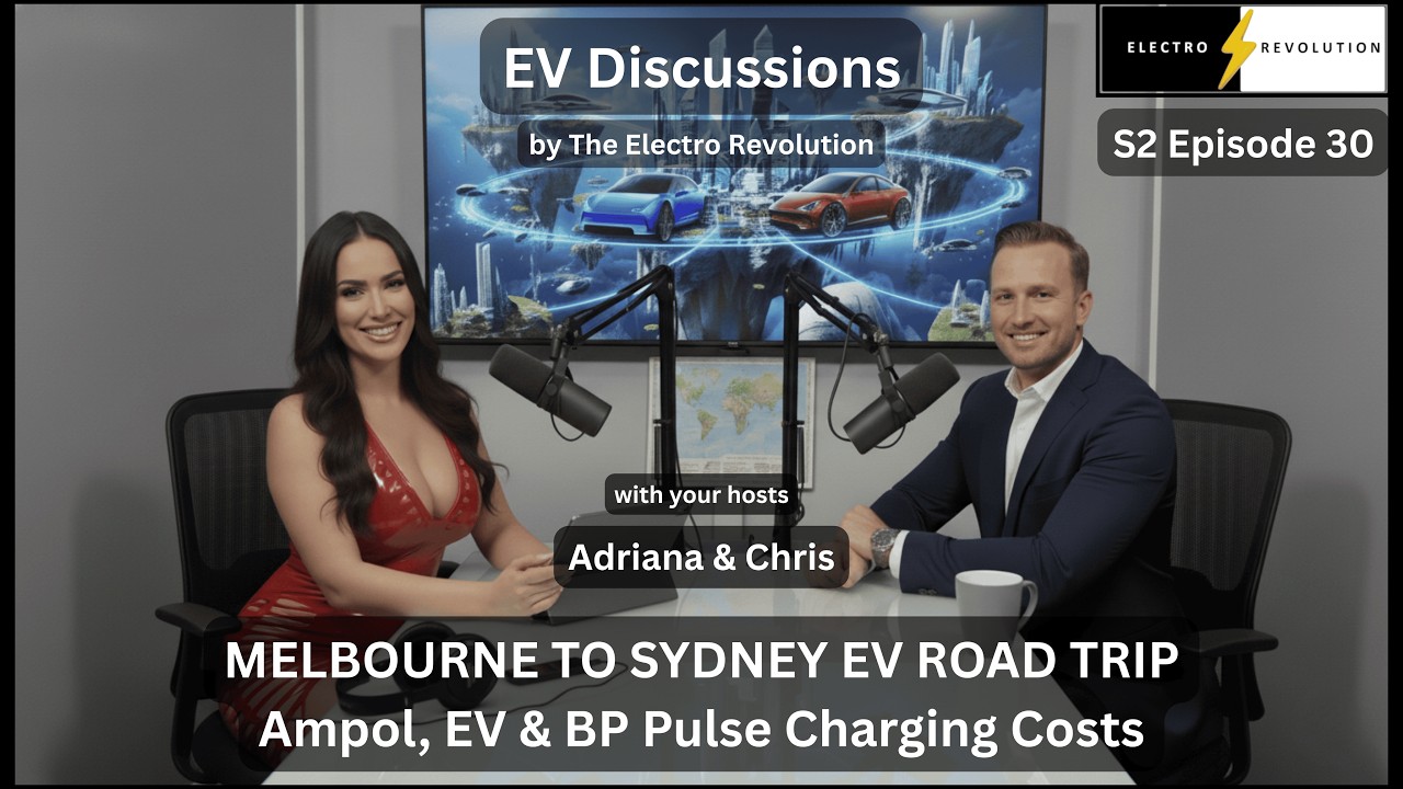 EV Discussions Podcast — S2Ep30 — Mel to Syd — Ampol, EV & BP Pulse Charging Costs
