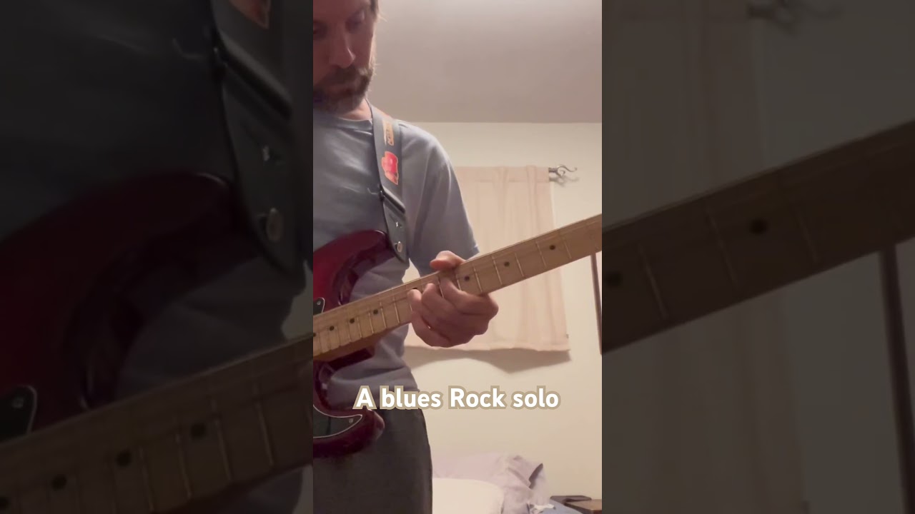A blues Rock solo - by Jason Chasse
