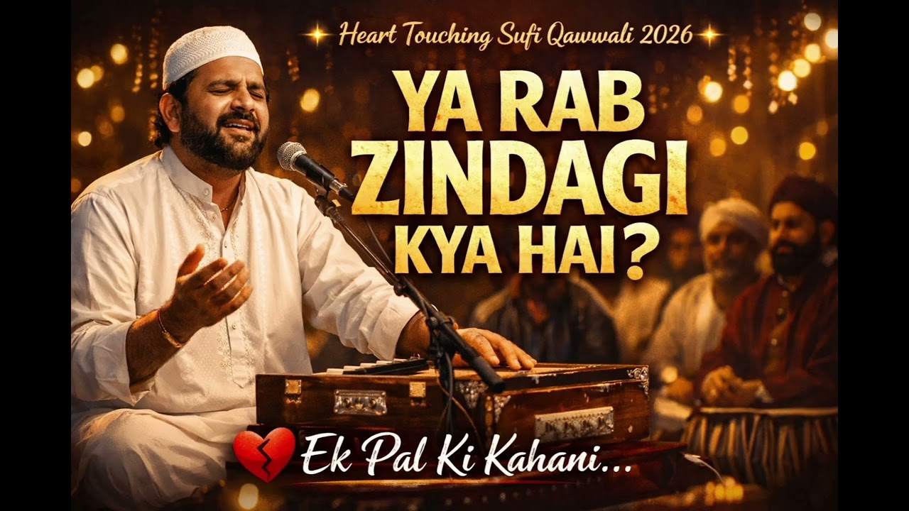 Ya Rab Zindagi Kya Hai? 💔 | Heart Touching Sufi Qawwali 2026 | Emotional Mehfil Kalam
