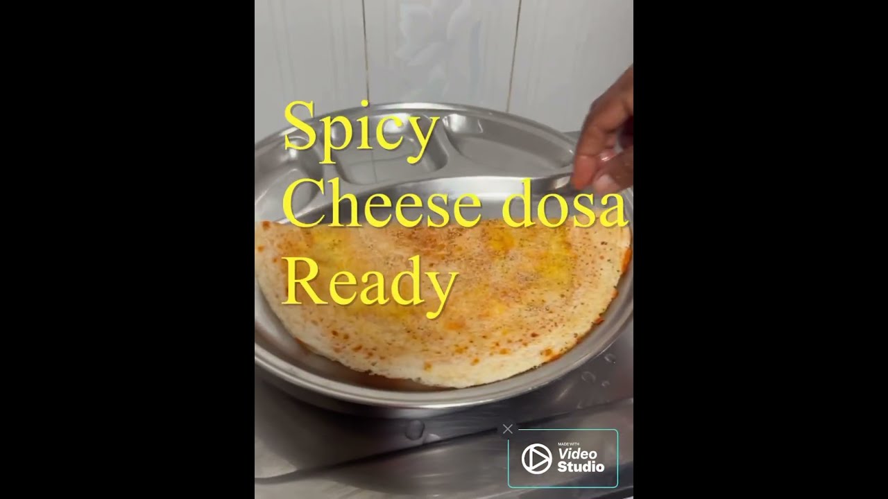 Breakfast cheese dosai Simple preparation  #cheesedosai @mr.geniuskkd7096  #cheesedosa