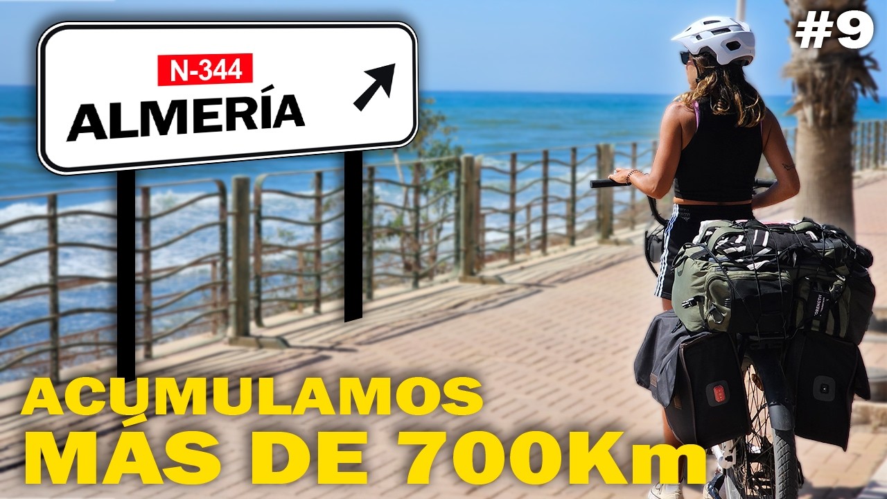 ¡Ya estamos en ALMERÍA!  - Día 9 - Vuelta a España en bicicleta eléctrica