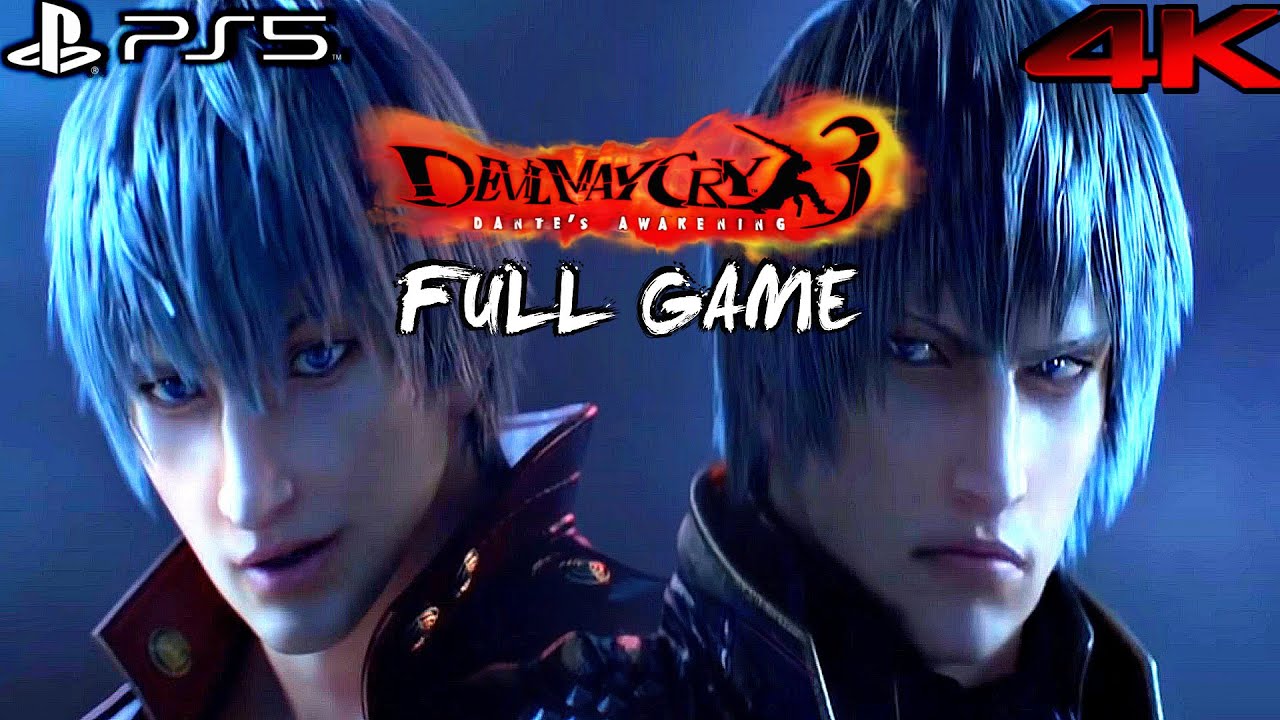 DEVIL MAY CRY 3 PS5 REMASTERED Gameplay Walkthrough FULL GAME (4K 60FPS)