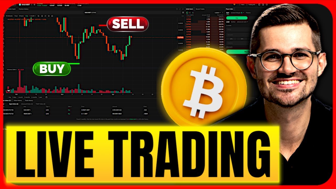 🔥Krypto: ACHTUNG! Das passiert JETZT! Bitcoin und Altcoin LIVE TRADING!🔥