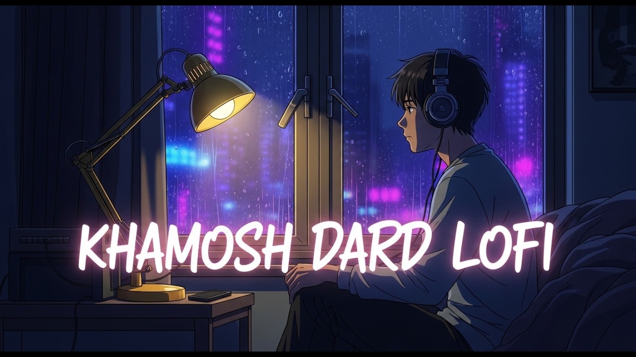 Khamosh Dard (LoFi Version) | Heart Touching Sad Hindi Song | Relaxing Rain LoFi Music 2026