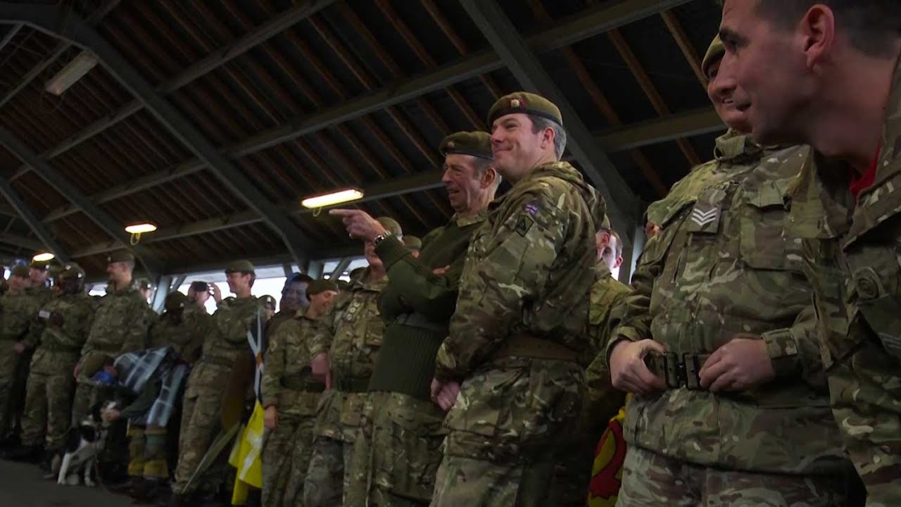 Scots Guards Porridge Oats Make For A Royal Visit Like No Other