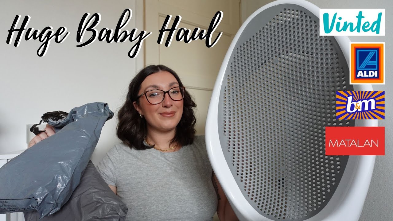 HUGEEE BABY HAUL, SO MANY VINTED FINDS, B&M, MATALAN AND ALDI!!//LAURENMEE