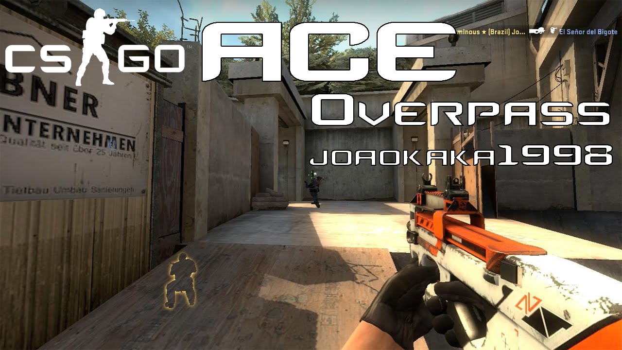 CS:GO - Joaokaka1998 ACE! Overpass