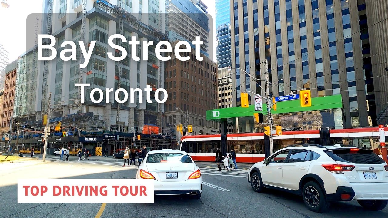 Bay Street | Downtown Toronto | Full Driving Tour