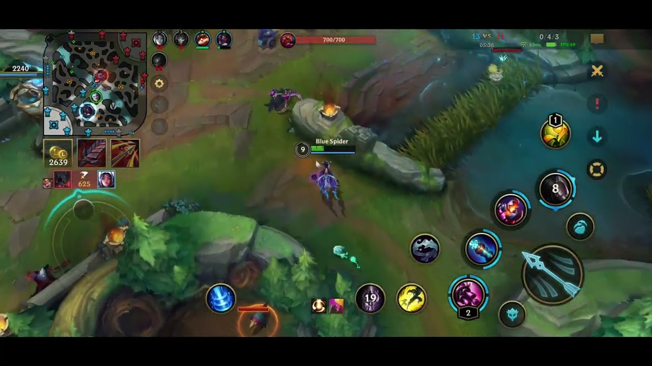 League of Legends Jynx in Ultra Rapid Fire (URF)