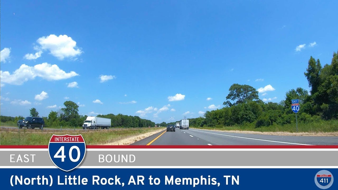 [Repost] Interstate 40: Little Rock to Memphis - Arkansas | Drive America's Highways 🚙