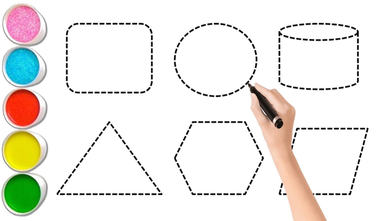Learn Shapes Together: Circle, Square, and Triangle Adventure!