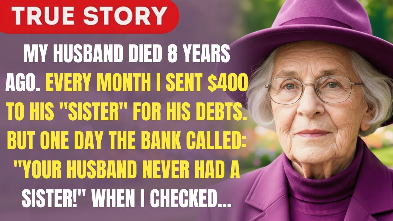My Husband Died 8 Years Ago. Every Month I Sent $400 To His 