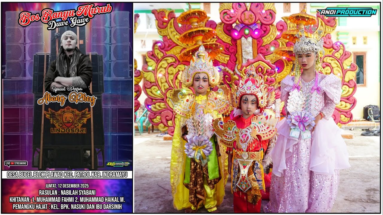 LIVE NGARAK SINGA DANGDUT LINDASARI DI DESA BUGEL PATROL INDRAMAYU 12 DESEMBER 2025