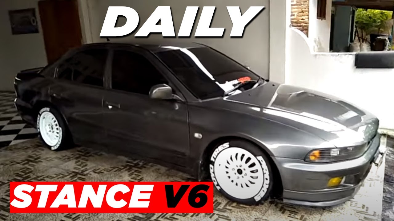 Mitsubishi V6 Gallant Hiu modifikasi keren banget CLIMAX GARAGE
