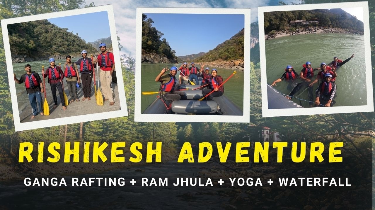 Ganga Rafting Ne Hila Diya 😱 Rishikesh Trip 2026 | Full Adventure Vlog #rishikesh #travelvlog