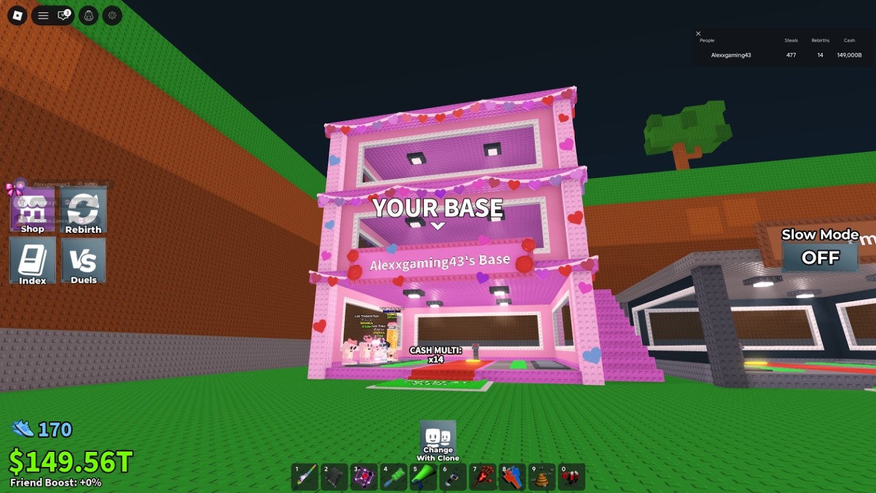 I Got VALENTINE BASE and Brainrots in Steal a Brainrot New Update!