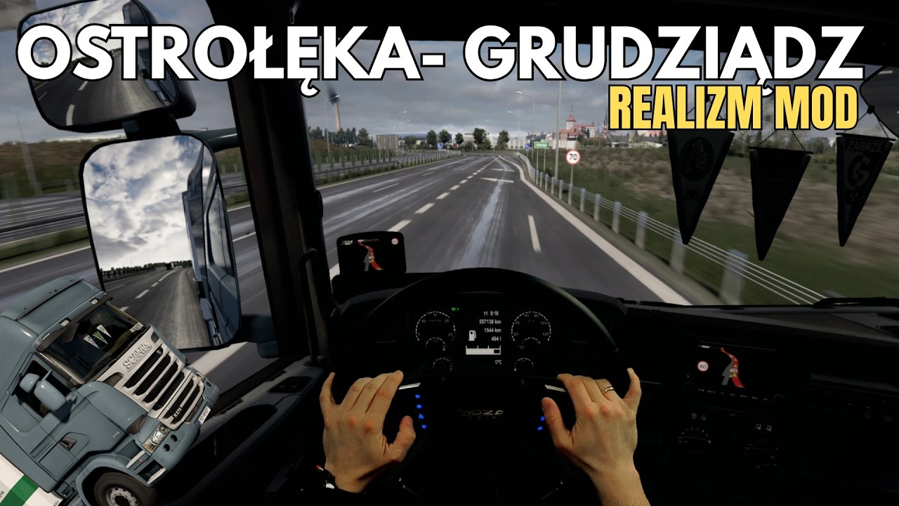 REALIZM MOD| Ostrołęka- Grudziądz | Moza r12 | TSW