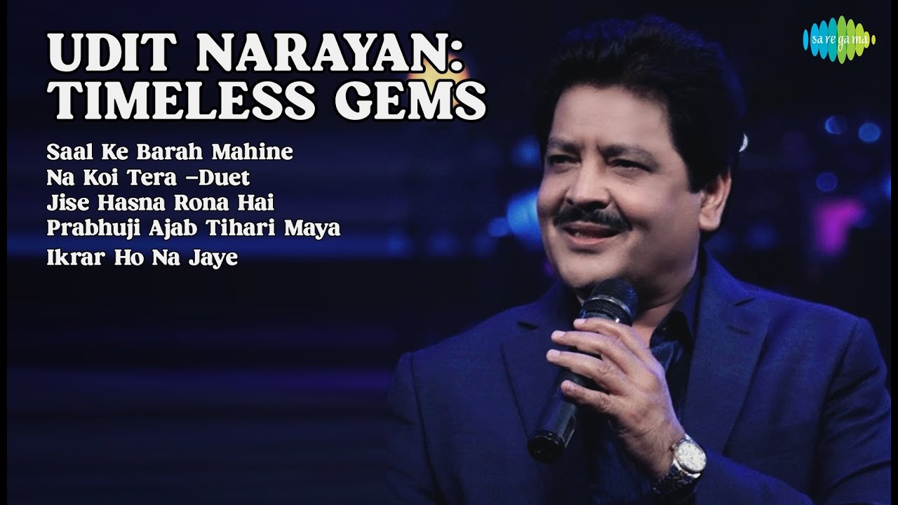 Udit Narayan Superhit Songs | Saal Ke Barah Mahine | Na Koi Tera | Jise Hasna Rona Hai | Hindi Hits