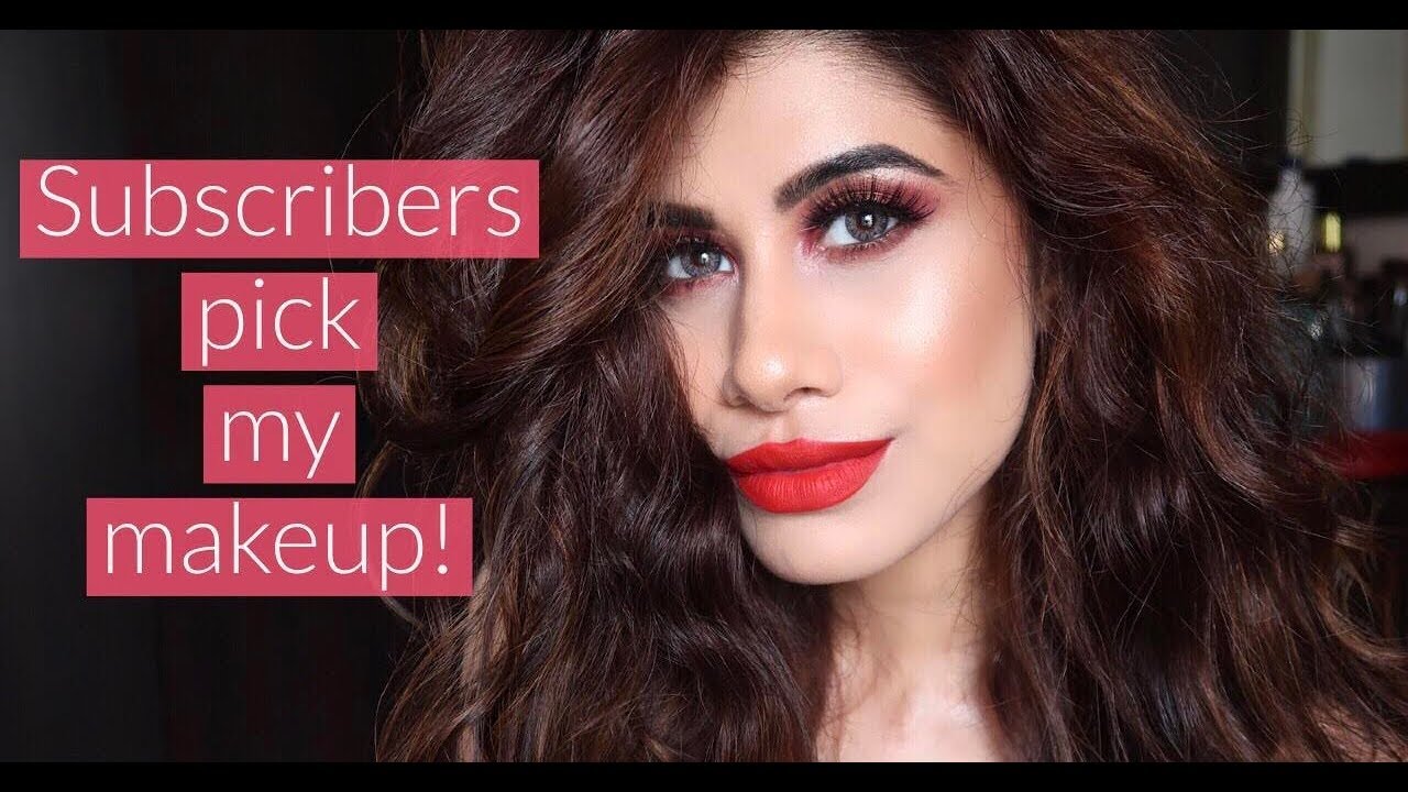 My SUBSCRIBERS pick my makeup! | Malvika Sitlani