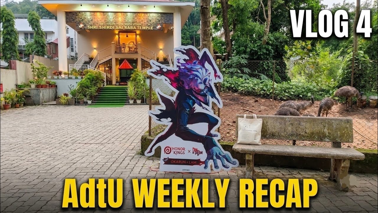 BCA Student Vlog: I Found Okarun at my Uni! 🏫✨#collegevlog