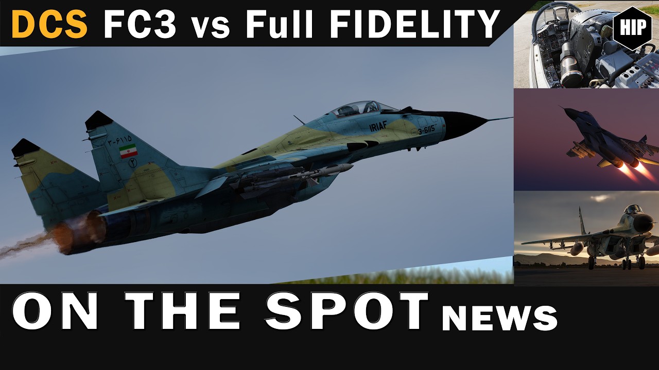 Прощайте, пылающие скалы? МиГ-29А полностью обновлён в DCS! Лётная модель | Следующий патч