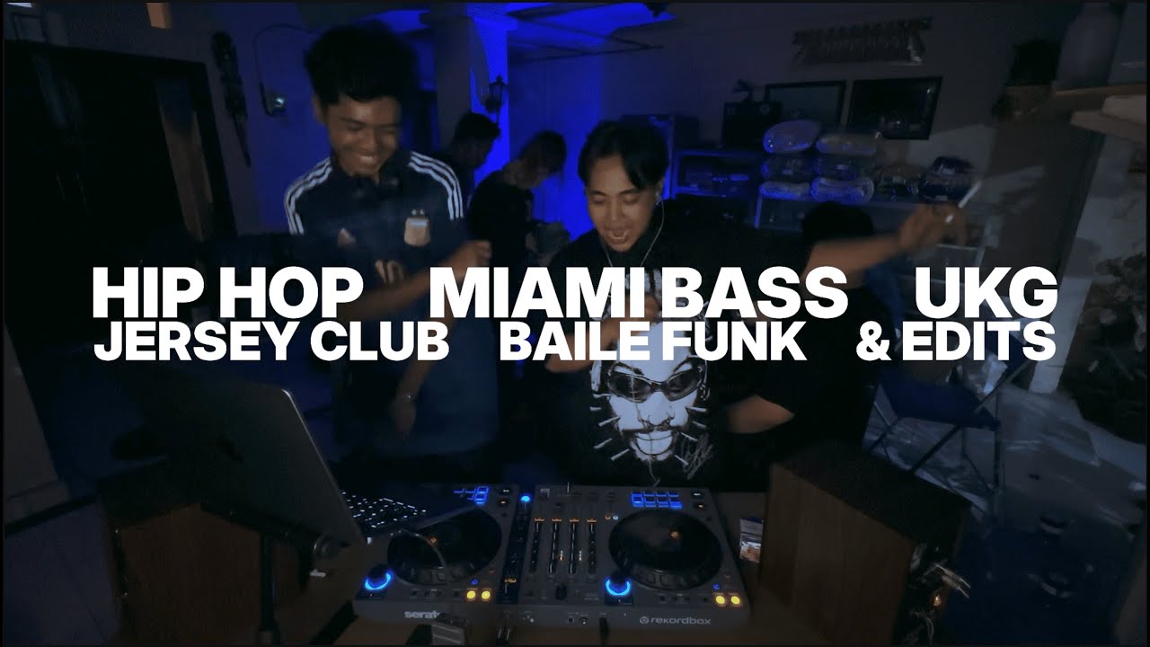 NJOZI & JIW - HIP HOP, MIAMI BASS, UKG, JERSEY CLUB, BAILE FUNK & EDITS - at WBG