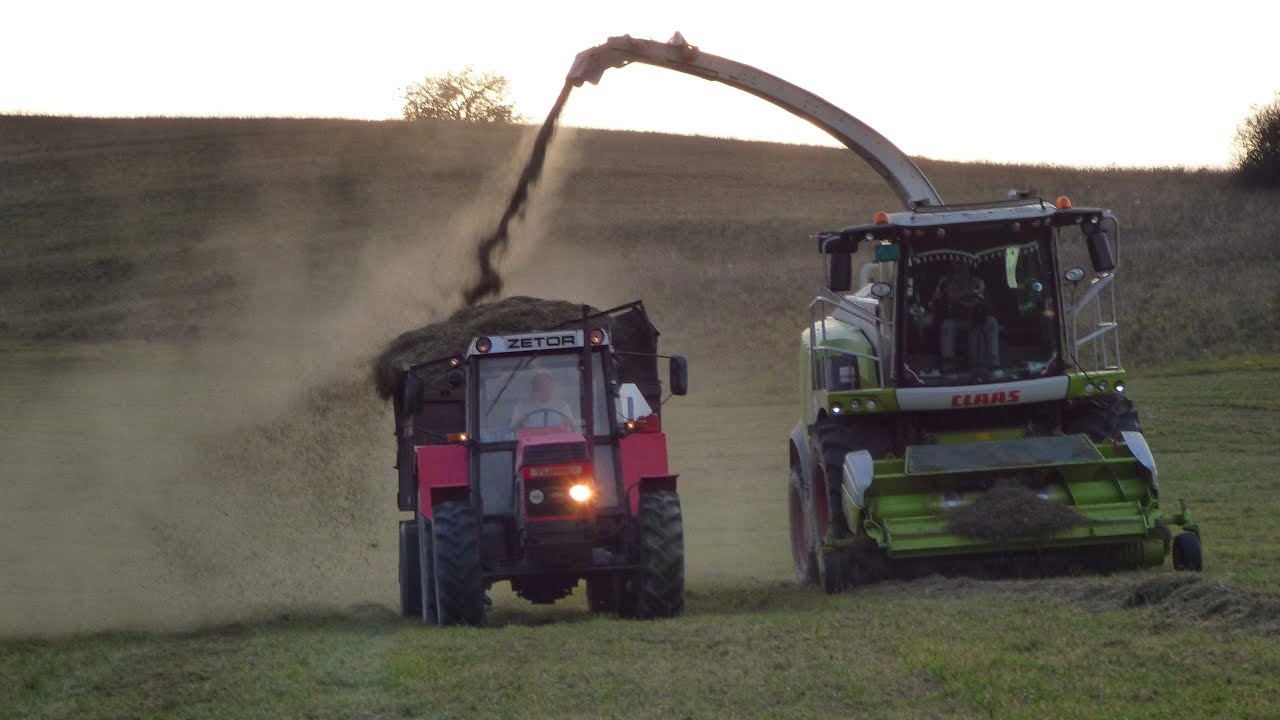 Senáže || Claas Jaguar 940, Zetor ZTS 16245, Fortera 140, Case Jx1100U, Puma 210