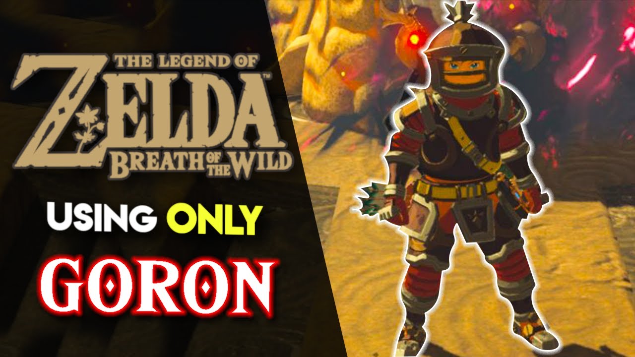 Можно ли ПОБЕДИТЬ Breath of the Wild, используя ТОЛЬКО снаряжение Горонов?