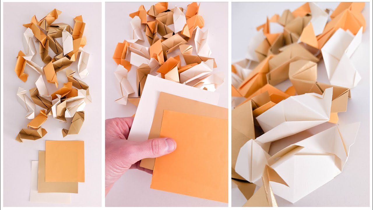 Origami Tutorial Baboon Kusudama