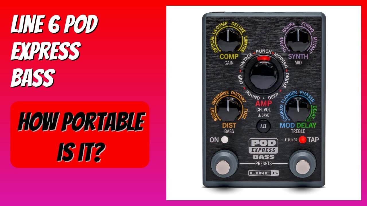 REVIEW (2026): Line 6 POD Express Bass. Features