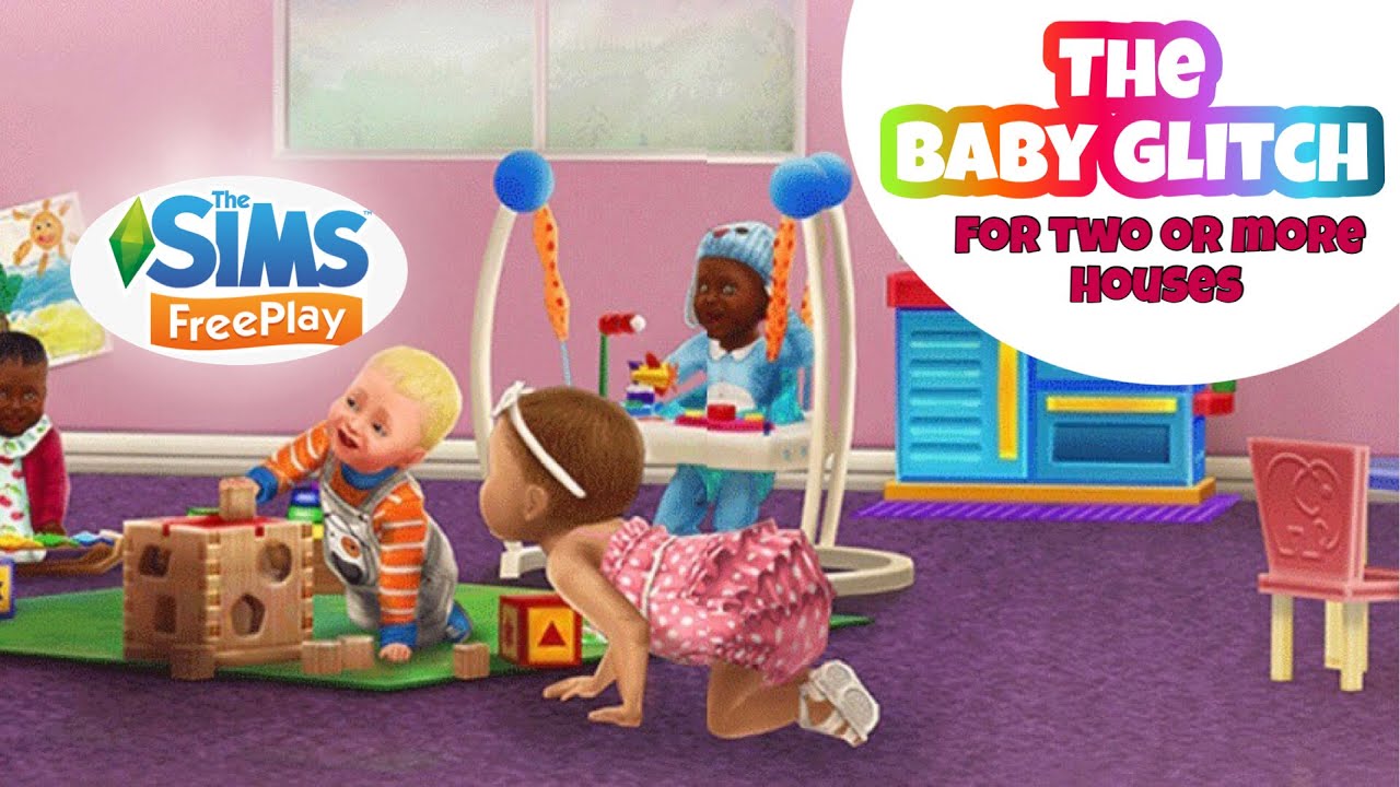 HOW TO: The Baby Glitch at two or more houses/locations | Sims FreePlay 🤱🏽👶🏾👶🏼