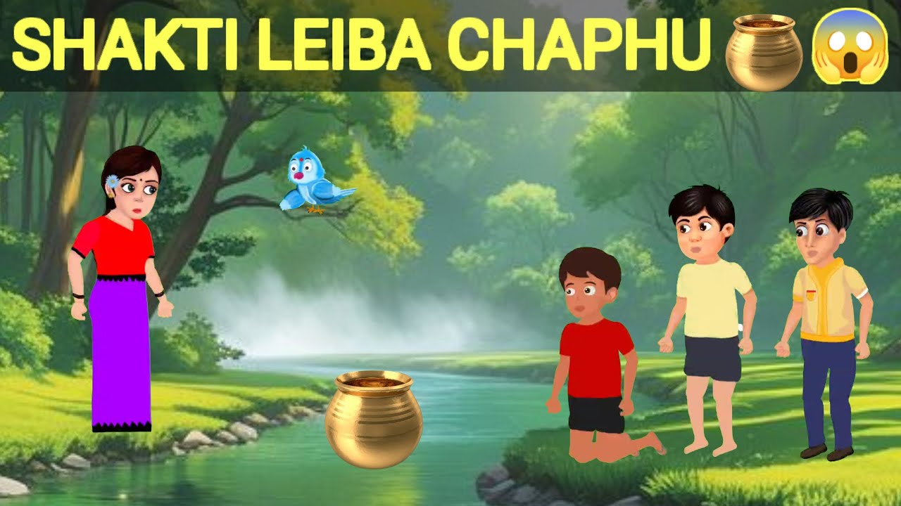 Shakti Leiba Chaphu - Manipuri Animation (Cartoon) Video || Child's Animation Manipuri ❣️