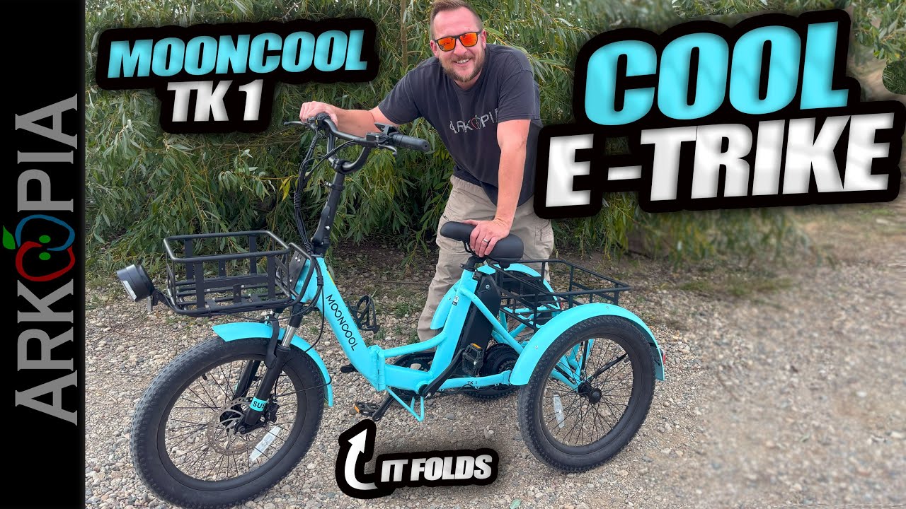 🚲This e-Trike is Awesome - Mooncool TK1 Folding Electric Trike