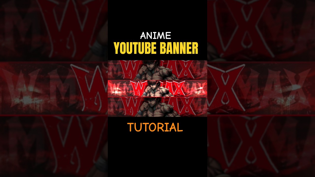 Anime Banner Editing In PicsArt 🔥#anime #animeedit #animeart #banner #edit #tutorial #logo #freefire